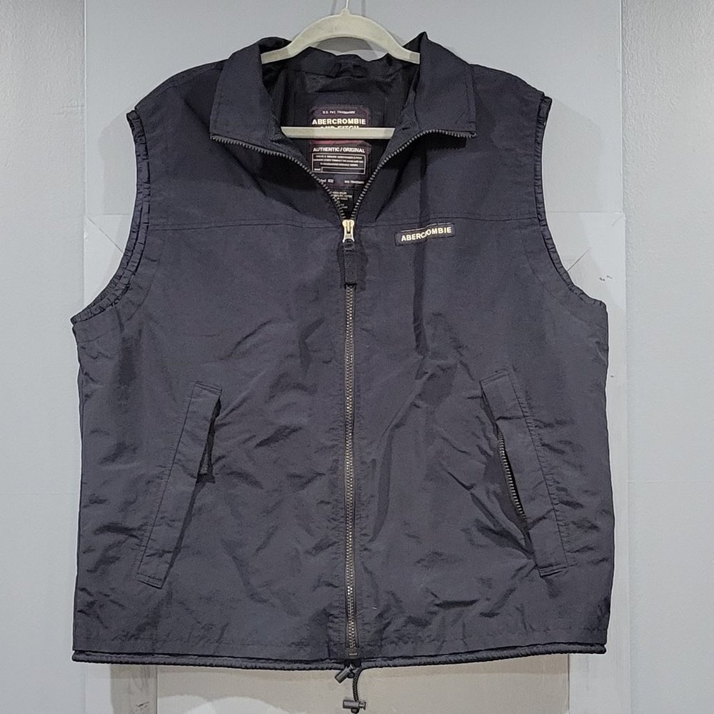 Abercrombie and Fitch Zip Front Vest Men's Size XL